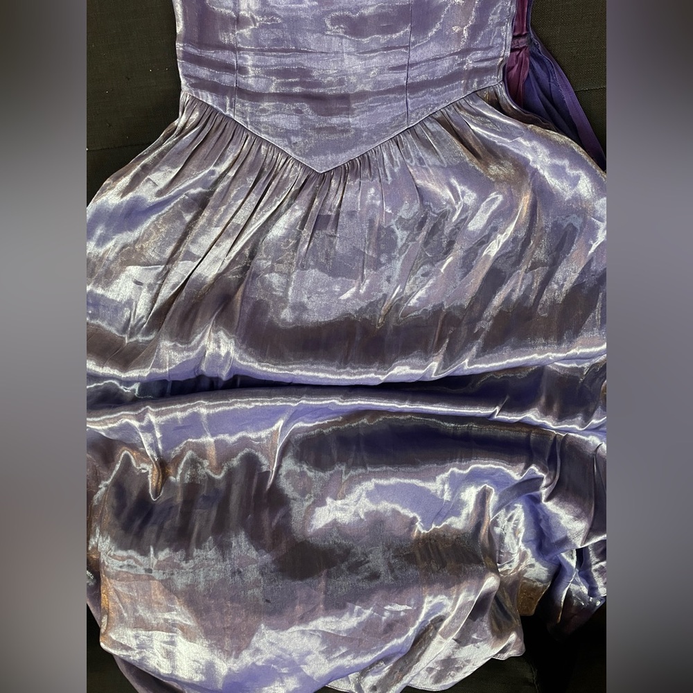🔮Purple Silver Shift Gown 🔮